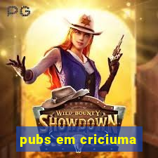 pubs em criciuma